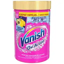 Carrefour Market Vanish poudre détachante format familial offre