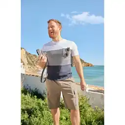 Carrefour Tex bermuda jogger cargo homme offre