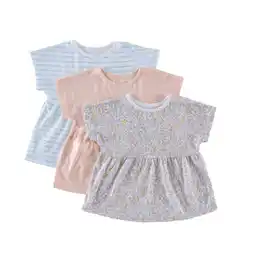 Carrefour Tex baby lot de 3 robes bébé offre