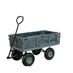 Carrefour Carrefour chariot de jardin multi usages à bascule offre