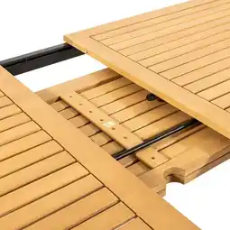 Carrefour Hyba table extensible + fauteuil gaya offre