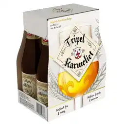 Carrefour Tripel karmeliet bière belge offre