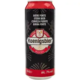 Carrefour Koenigsbier bière forte offre