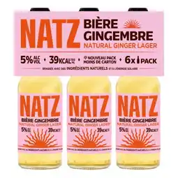 Carrefour Natz bière aromatisée offre