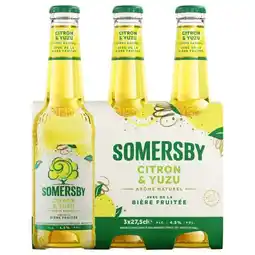 Carrefour Somersby bière aromatisée offre
