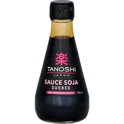 Carrefour Tanoshi sauce soja offre