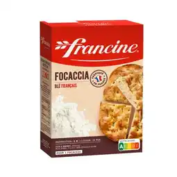 Carrefour Francine préparation pour focaccia offre