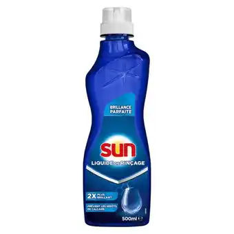Carrefour Sun liquide de rinçage pour lave-vaisselle offre