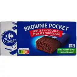Carrefour Carrefour classic' brownie pocket offre