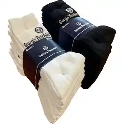Carrefour Sergio tacchini mi-chaussettes de sport homme offre