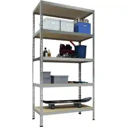 Carrefour Artis étagère charges lourdes 5 tablettes offre