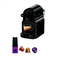 Carrefour Nespresso machine à dosettes inissia noir offre