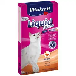Carrefour Vitakraft friandises liquides pour chats offre