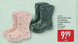 ALDI Bottes de pluie offre