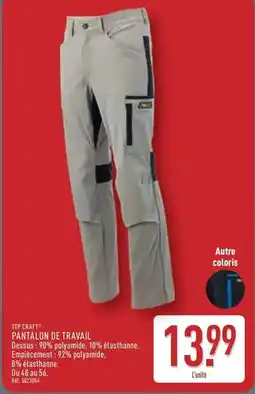 ALDI Pantalon de travail offre