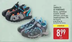 ALDI Lego - sandales de randonnée offre