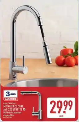 ALDI Mitigeur cuisine avec doucheette offre