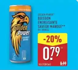 ALDI Boisson énergisante saveur mangue offre