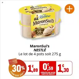 Coccinelle Express Maronsui's nestlé offre