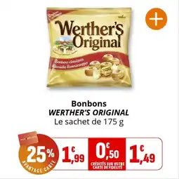 Coccinelle Express Bonbons werther's original offre