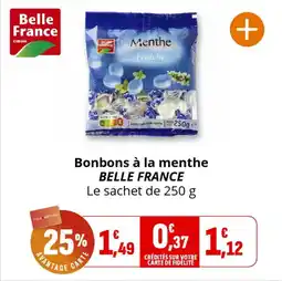 Coccinelle Express Bonbons à la menthe belle france offre