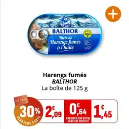 Coccinelle Express Harengs fumés balthor offre