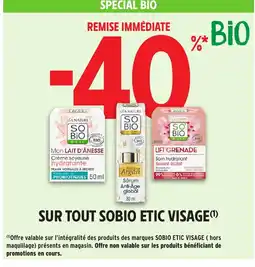 Intermarché Hyper So Bio Etic Visage offre