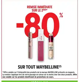 Intermarché Hyper Maybelline offre