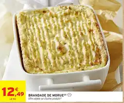 Intermarché Hyper Brandade de morue offre