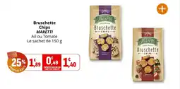 Coccinelle Express Bruschette chips maretti offre