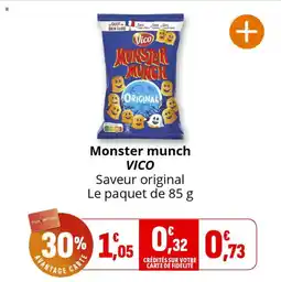 Coccinelle Express Monster munch vico offre