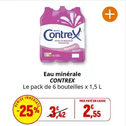 Coccinelle Express Eau minérale contrex offre