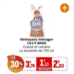 Coccinelle Express Nettoyant ménager cillit bang offre