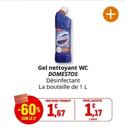 Coccinelle Express Gel nettoyant wc domestos offre