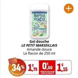 Coccinelle Express Gel douche le petit marseillais offre