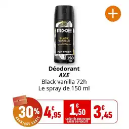 Coccinelle Express Déodorant axe offre