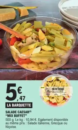 E.Leclerc Express Salade cresar mix buffet offre