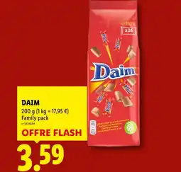 Lidl DAIM offre