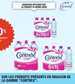 E.Leclerc Express Sur les produits présents en magasin de la gamme contrex offre