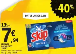 E.Leclerc Express Lessives capsules skip offre
