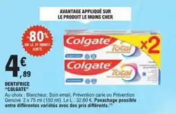 E.Leclerc Express Dentifrice colgate offre