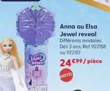 La Grande Récré Mattel - elsa jewel reveal offre