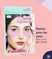 La Grande Récré Beauty routine - patchs pour les yeux offre