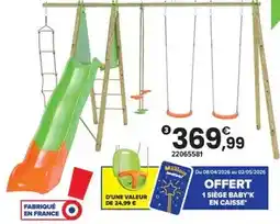 JouéClub Portique bois-métal offre