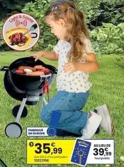 JouéClub Weber - barbecue one touch premium offre