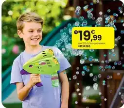 JouéClub Gazillion - pistolet double bubble blaster gazillon offre