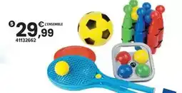 JouéClub Cap loisirs - sac de 5 jeux d'exterieur offre