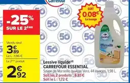Carrefour Market Carrefour - lessive liquide offre