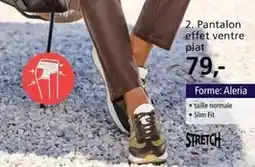 Helline Pantalon effet ventre plat offre