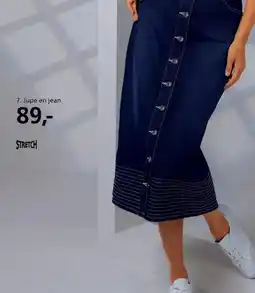 Helline Jupe en jean offre